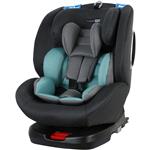 FreeON autostoel Polar 360° draaibaar met isoFix Grijs-Turquoise (0-36kg) - Groep 0-1-2-3 autostoel 