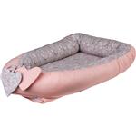 Bubaba Babynest - omkeerbaar - Pink Birds (95x60cm)