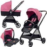 FreeON Kinderwagen Elegance 3 in 1 Roze (incl. autostoel)