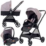 FreeON Kinderwagen Elegance 3 in 1 Grijs (incl. autostoel)