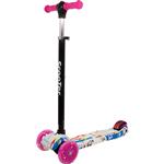 Free2Move Zik Zak Scooter - Opvouwbare aluminium step met LED wielen - Roze