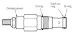 Vervangingsonderdeel 3-standenventiel ontlastpatroon AXC6041432