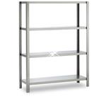 Rvs stelling 4 hoog 1000x500x1800 mm