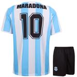 Kingdo Argentinie Voetbaltenue Maradona - Kind en Volwassenen