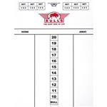 Scorebord Bulls Flex 25x35cm
