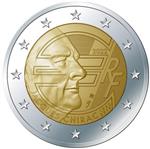 Frankrijk 2 Euro 2022 Jacques Chirac