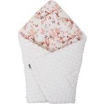 Bubaba wikkeldeken - Wikkeldoek - Draagdoek 2 in 1 Spring Rhapsody - Wit  (0-6mnd)