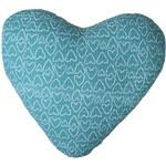Bubaba decoratieve kussen - sierkussen voor de kinderkamer - Mint Heart (35x35cm)