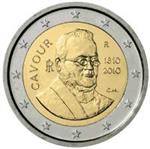 Italië 2 Euro 2010 Cavour