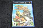 Playstation 2 Over The Hedge Beesten bij de buren