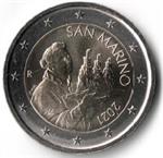 San Marino 2 Euro 2021 Normaal