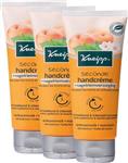 Kneipp Abrikozenmelk Seconde hand- en nagelriemcrème 3 x 75ml