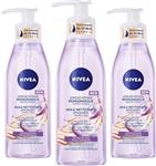 Nivea Verzachtende Make-up Reinigingsolie Druivenpitolie Voor Gevoelige Huid - Voordeelbundel - 3 x 