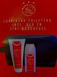 Luxe Ajax geschenkset Toilettas  met Ajax deodorant en een 2 in 1 douchegel