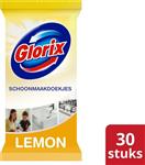 Glorix Schoonmaakdoekjes Lemon - 30 doekjes