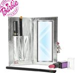 Barbie Come On Lets Go Party Make-up Tasje Met Spiegel Voor Meisjes - Zilver - 3+ Jaar