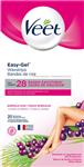 Veet Ontharingsstrips Benen & Lichaam Normale Huid Easy Gelwax - 20 stuks