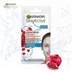 Garnier Skinactive Face Anti-dorst Hydraterend Aqua Mask - Granaatappel en Glycerin