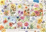 Jumbo Premium Collection Puzzel Janneke Brinkman Flower Stamps Summer - Legpuzzel - 950 stukjes