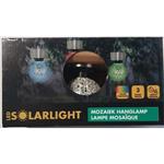 Mozaiek Hanglamp Led Solar Gekleurd / 3 Stuks