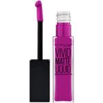 Maybelline Color Sensational Vivid Matte Liquid Lipgloss - 42 Orchid Shock