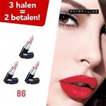 Maybelline Rouge Toujours Lipstick - 86 Ambre - 3 Halen = 2 Betalen!
