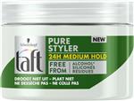 Taft Pure Styler Wax Medium Hold - 150 ml