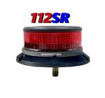 112SR Extreem LED Zwaailamp Rood Hoog Kwaliteit en Super Fel 18 X 3 Watt 12/24V ECE-R10 Klasse 1 & 2