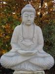 Boeddha meditatie handgebaar, vol steen