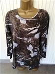 Longsleeve met Slangenhuid-Print Large