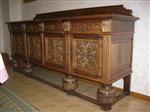 Mooi gesculpteerde eiken dressoir (Tudor)