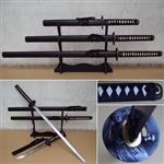 Scherp samurai zwaard (sabel, mes, dolk, zwaarden)