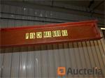 REF:15 - hijsen Zwenkraan met Sew-Eurodrive takel
