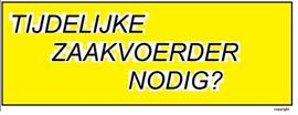 tijdelijke of een transit zaakvoerder nodig?