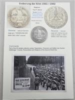 Eroberung der Krim 1942. Medaille 50mm + fotos