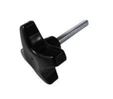 Draaiknop M10 Zwart