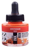 Amsterdam Acrylic Ink Fles 30 ml Reflexoranje 257
