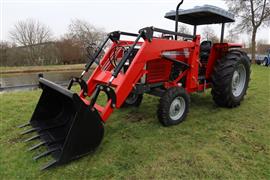 Massey Ferguson 375 2wd with loader for export