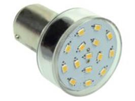 led IP20 BA15S Wit
