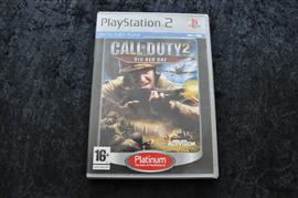 Call of Duty 2 Big Red One Playstation 2 PS2 Platinum