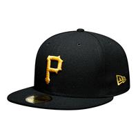 Pittsburgh Pirates Fitted Cap Black Yellow Cap Maat : 7/1.8