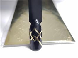 Korneliya Nagelsticker Nr 201 Goud Geometrisch