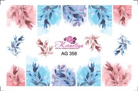 Korneliya Airbrush Waterdecal   AG 358