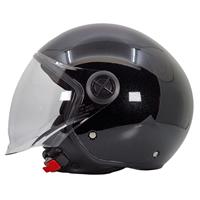 BHR 832 minimal vespa helm glans zwart | maat L | outlet