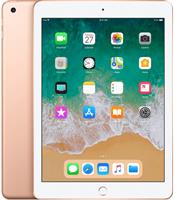 Apple iPad 6 goud (4-core 2,34Ghz) 128GB 9.7 (2048x1536) (os 16+) WiFi (4G) + garantie