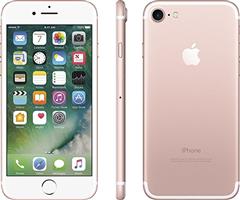 Apple iPhone 7 128GB (4-core 2,4Ghz) (IOS 15+) 4,7 (1334X750) simlockvrij + garantie