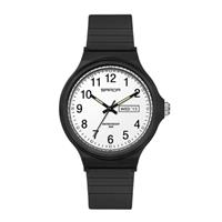 Minimalist Horloge voor Dames - Waterdicht Glow in the Dark Uurwerk Zwart Wit
