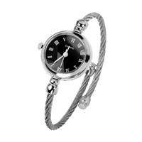 Vintage Horloge voor Dames - Luxe Kwarts Polshorloge Zilver