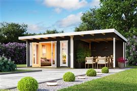 Tuinhuis-Blokhut Sicily 1: 4100 x 3500mm