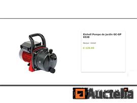 Waterpomp Kit EINHELL GC-GP 6538